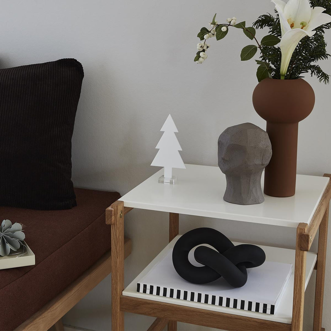 Cooee Design Dekoobjekt Knot Black | groß 19 cm
