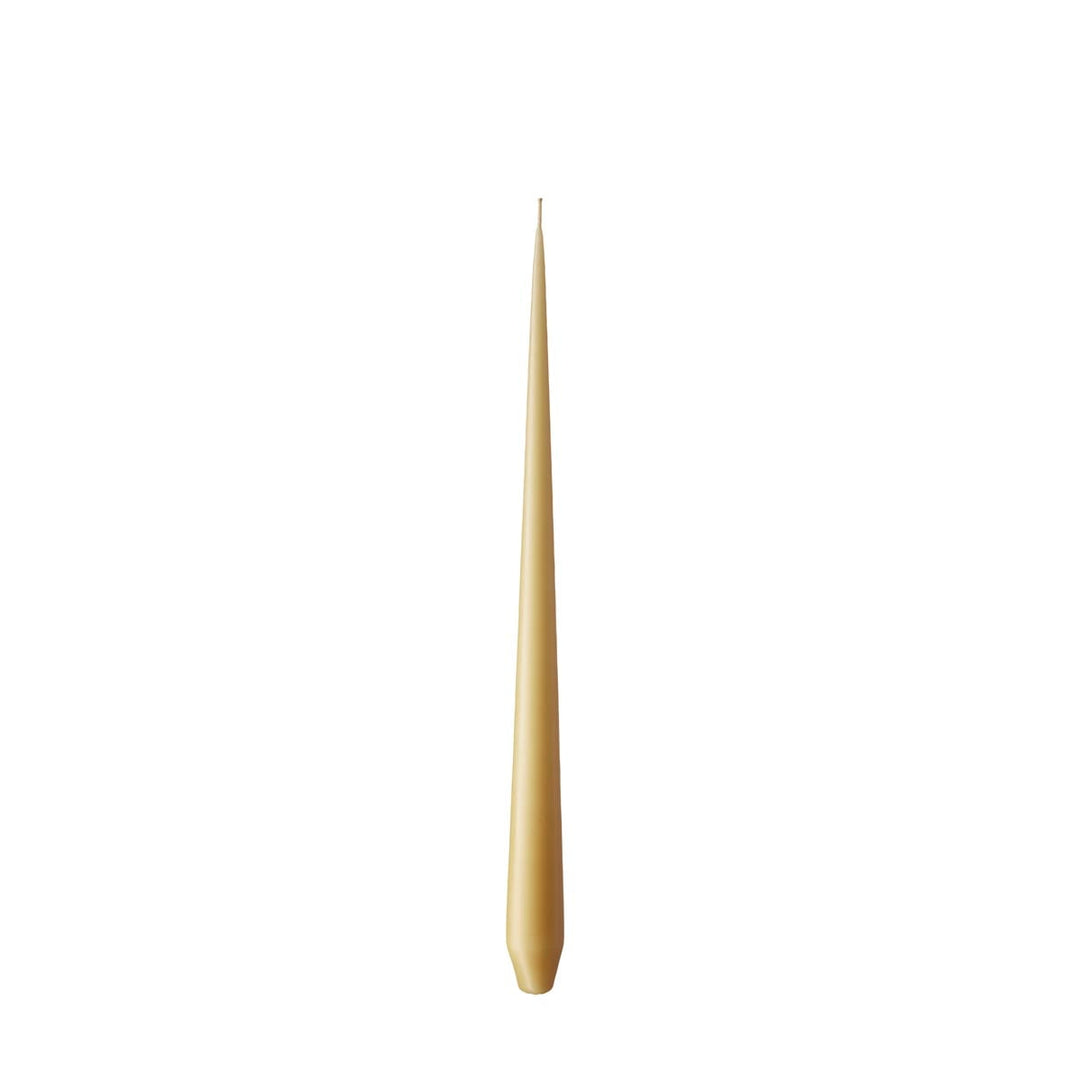 ester &amp; erik Spitzkerze Ø 2,6 cm Beige Nr. 14