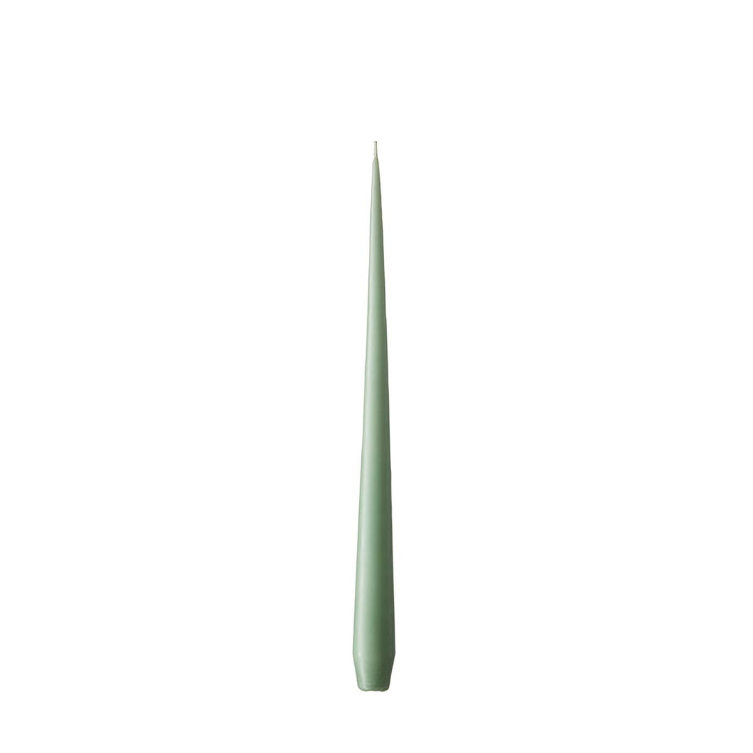 ester &amp; erik Spitzkerze Ø 2,6 cm Pale Green Nr. 66