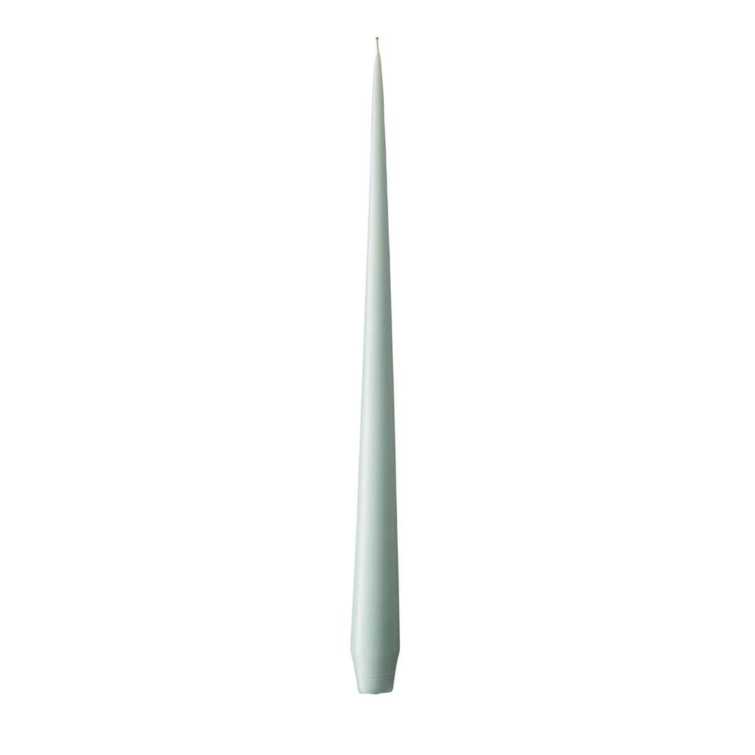 ester &amp; erik Spitzkerze Ø 2,6 cm Grey Green Nr. 67