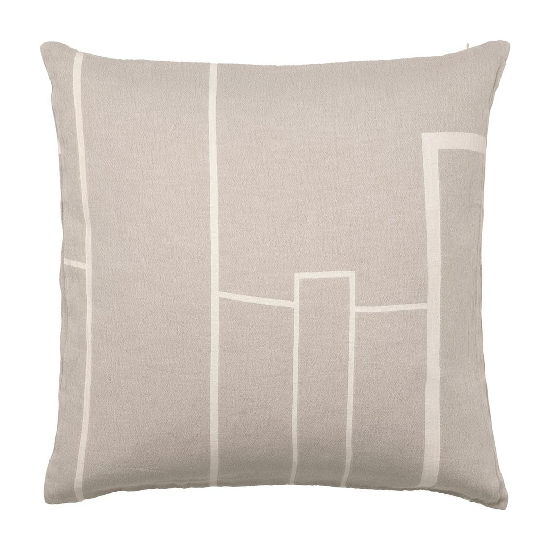 Kristina Dam Kissenbezug Architecture Beige/Off White