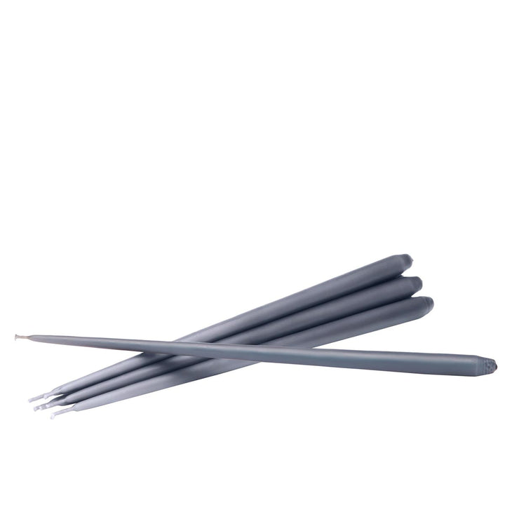 STOFF Nagel Spitzkerzen 6er-Set - Dark Grey