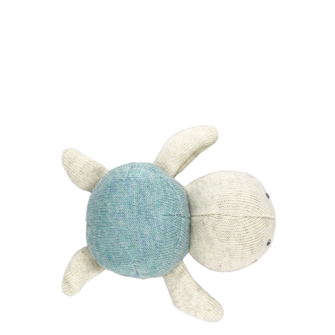 Ava &amp; Yves Babyrassel Schildkröte hellblau 7202