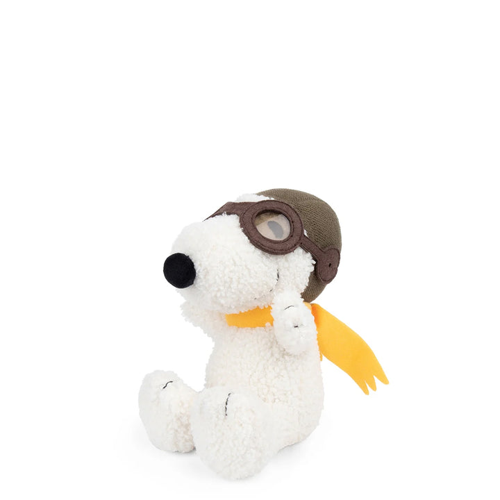 BON TON TOYS Snoopy Fliegermütze Weiß, 20 cm