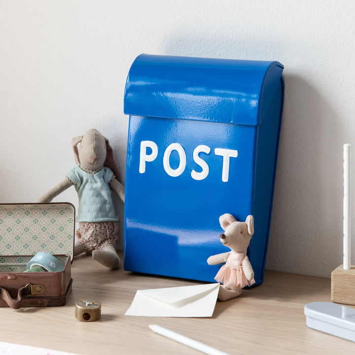 Briefkasten Kinder blau