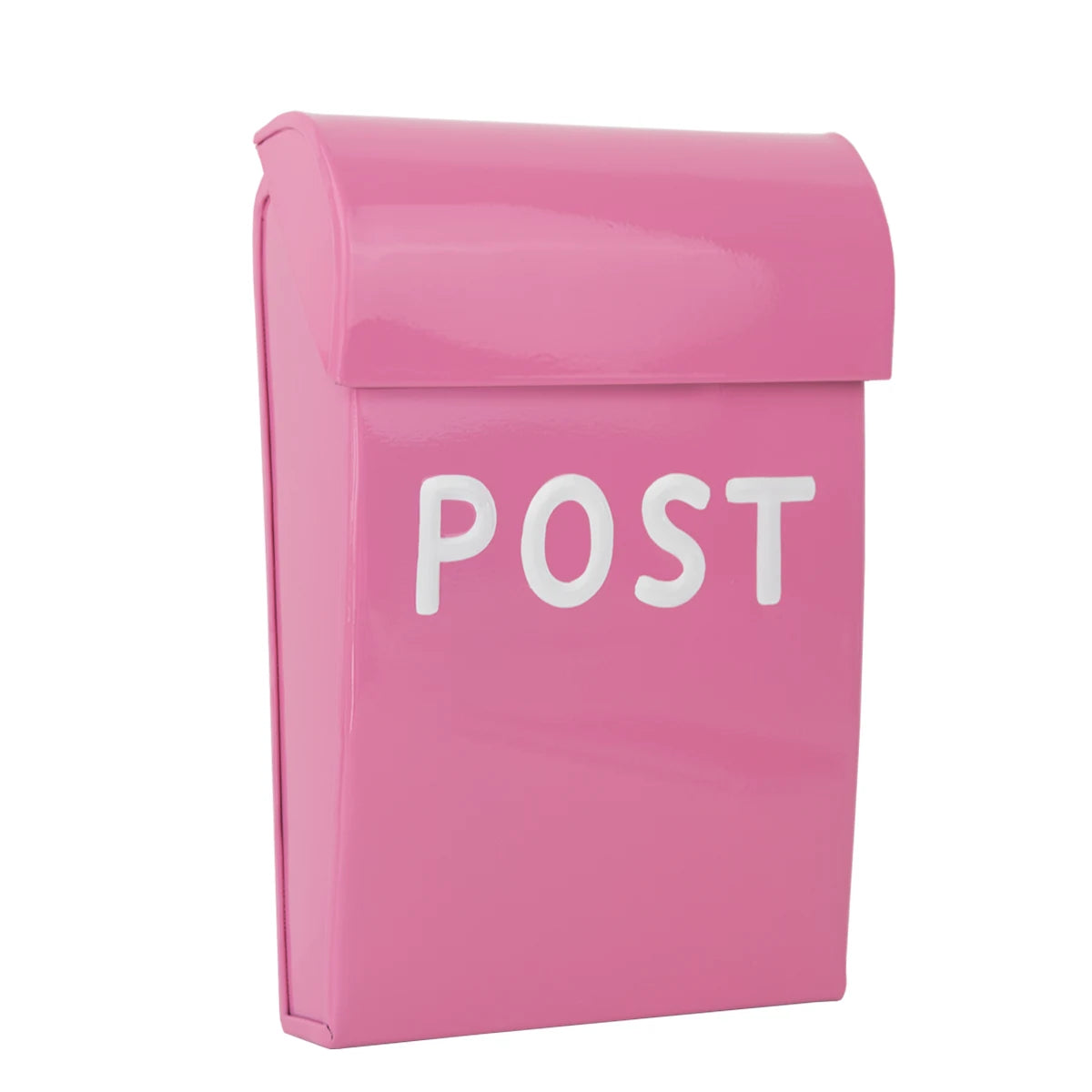 Briefkasten für Kinderspielhaus Pink Metall