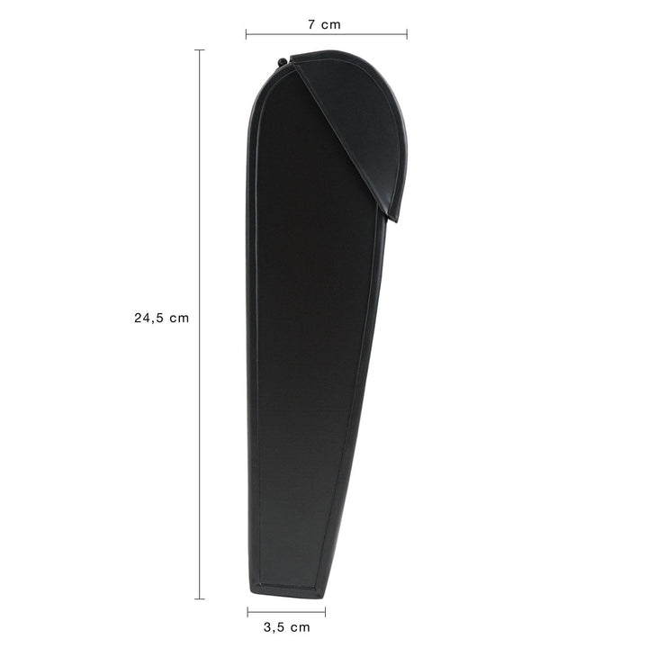 Bruka Design Kinder Briefkasten Mini Schwarz Matt