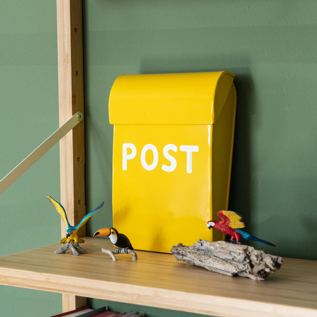 Briefkasten mini gelb