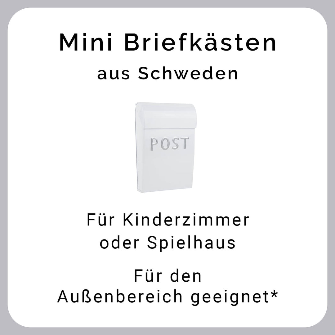 Briefkaten Spielhaus Metall