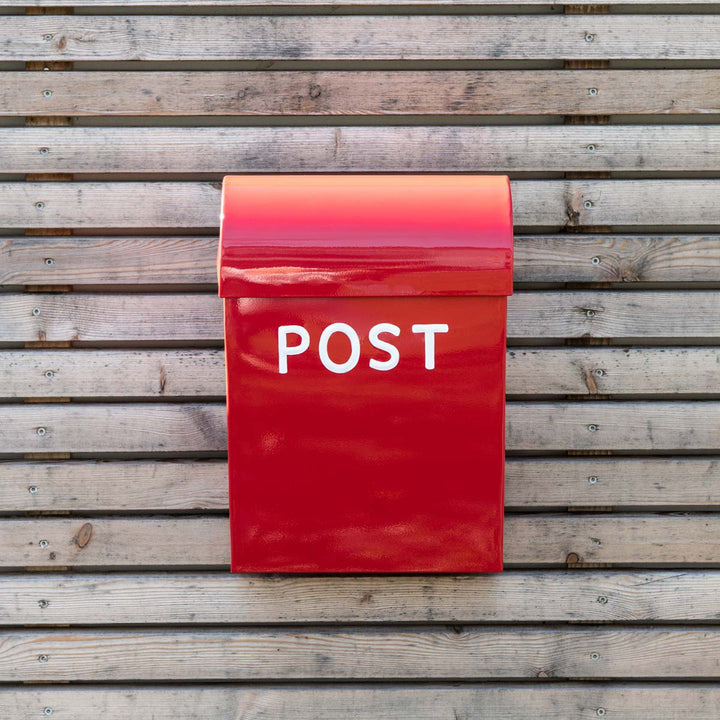 Briefkasten Vintage rot