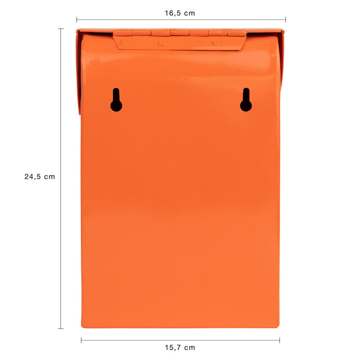 Bruka Design Kinder Briefkasten Mini Orange | 25 cm