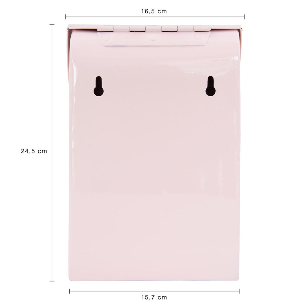 Bruka Design Kinder Briefkasten Mini Rosa | 25 cm