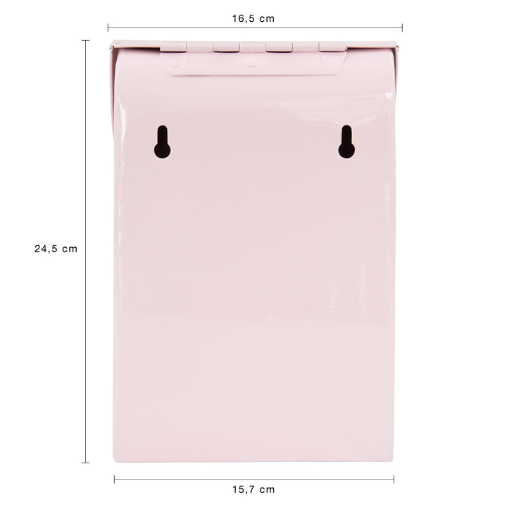 Bruka Design Kinder Briefkasten Mini Rosa | 25 cm