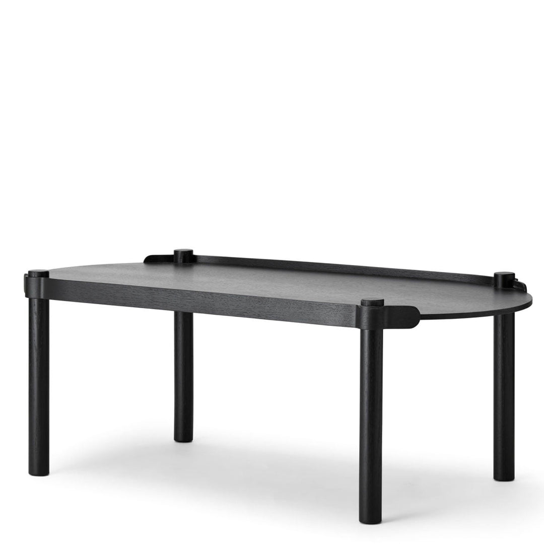 Cooee Beistelltisch Woody schwarz 50 x 150 cm Couchtisch