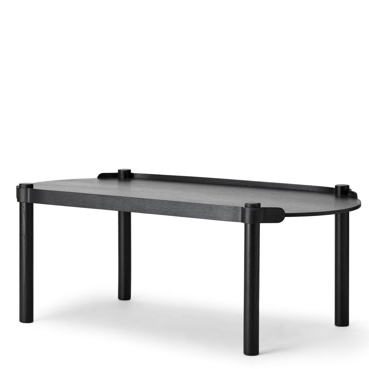 Cooee Beistelltisch Woody schwarz 50 x 150 cm Couchtisch