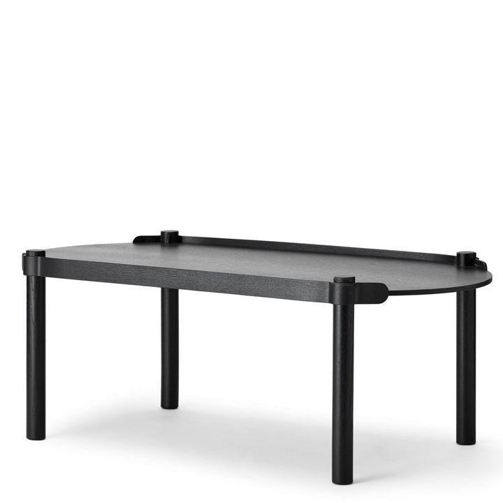 Cooee Beistelltisch Woody schwarz 50 x 150 cm Couchtisch