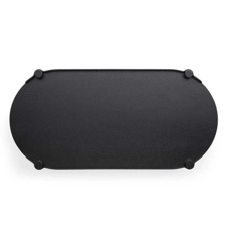 Cooee Couchtisch Woody schwarz 50 x 150 cm Beistelltisch