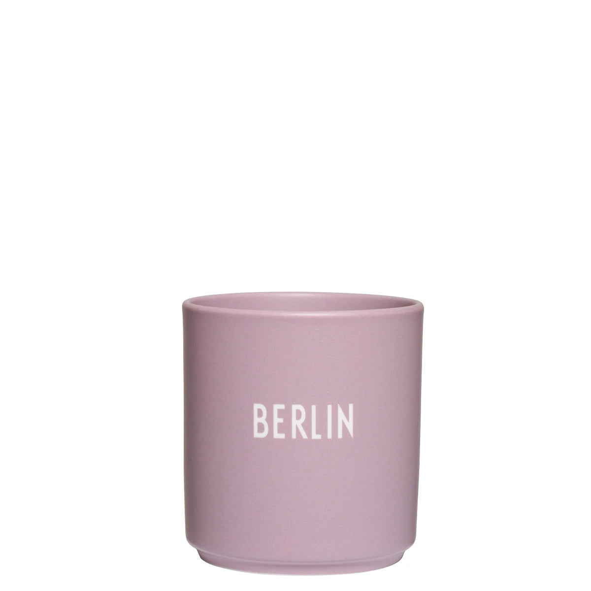 Design Letters Becher Berlin Lila Lavendel