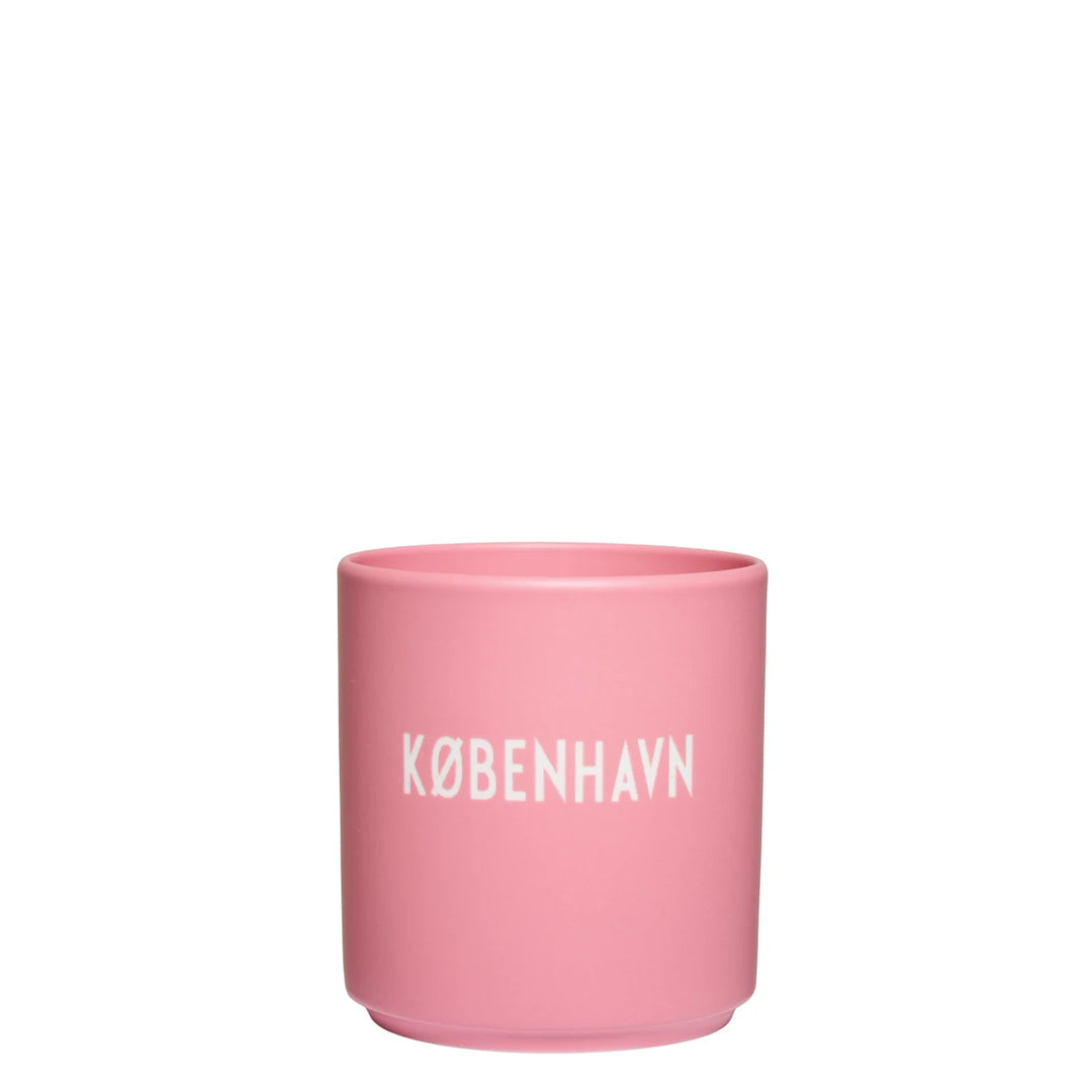 Design Letters Becher København rosa