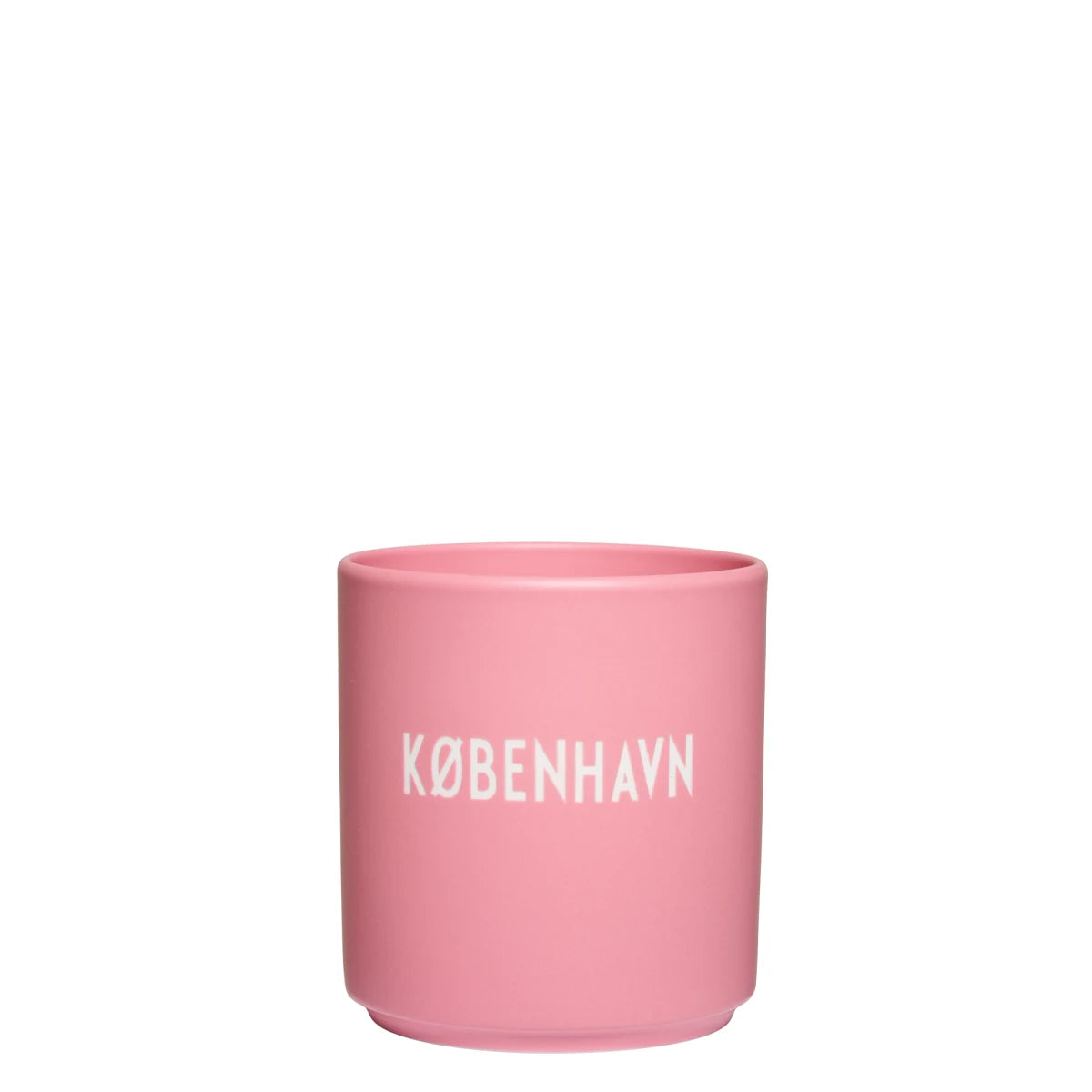 Design Letters Becher København rosa