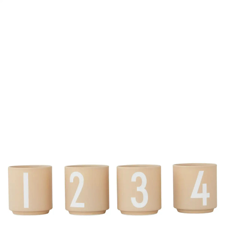 Design Letters Espressotassen Set - Beige