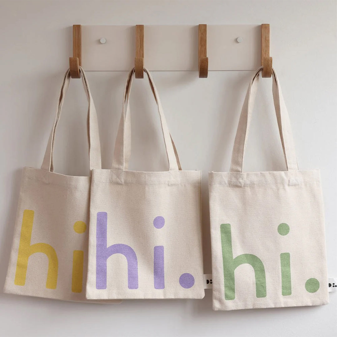 Design Letters Tasche Little hi - Gelb