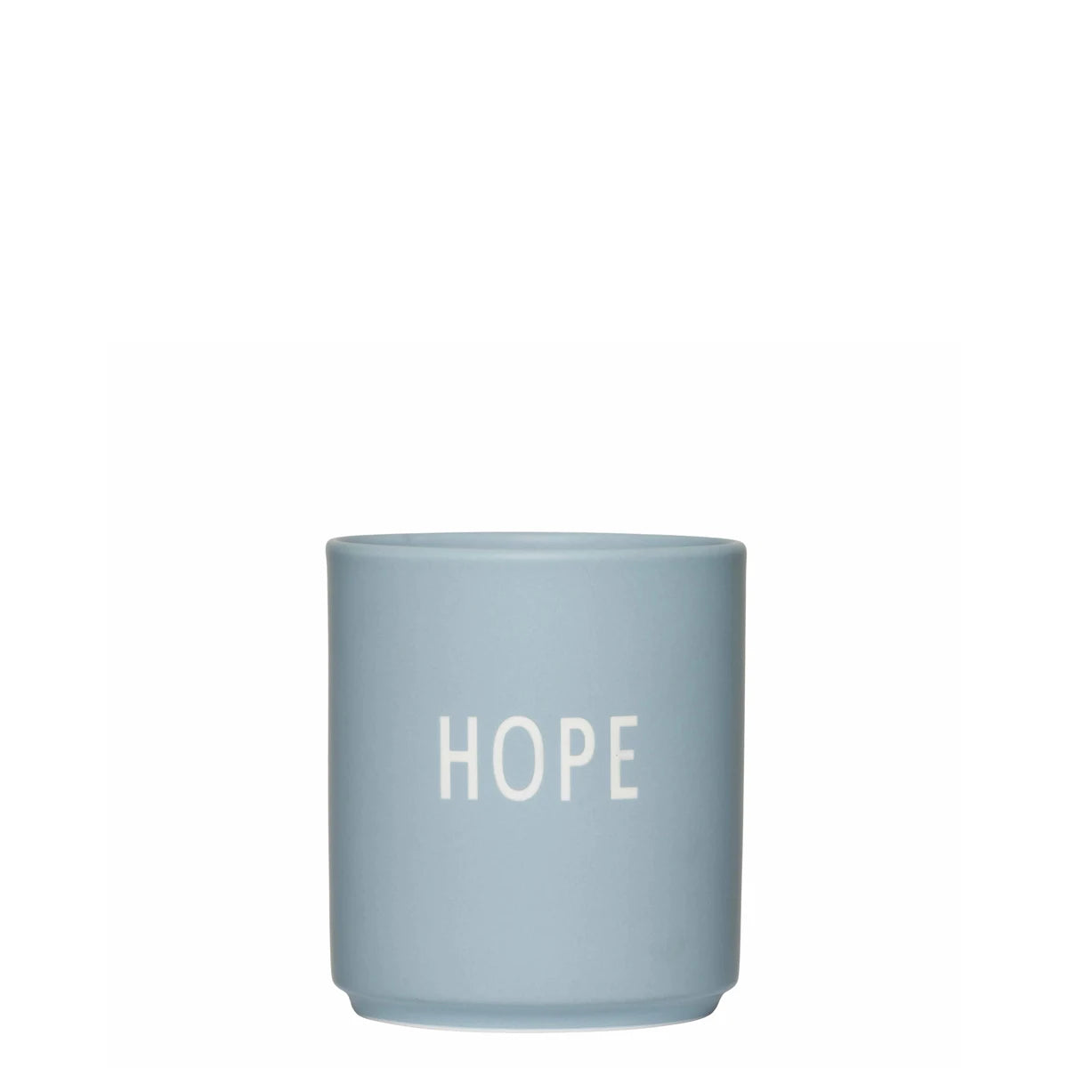 Design Letters Becher Hope hellblau Favourite Cup Lieblingsbecher