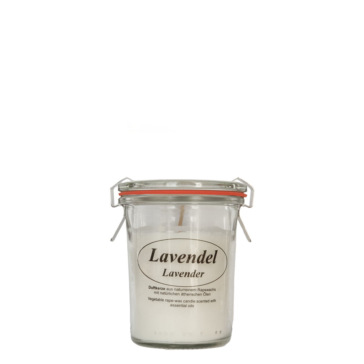 Duftkerze Rapswachs Lavendel