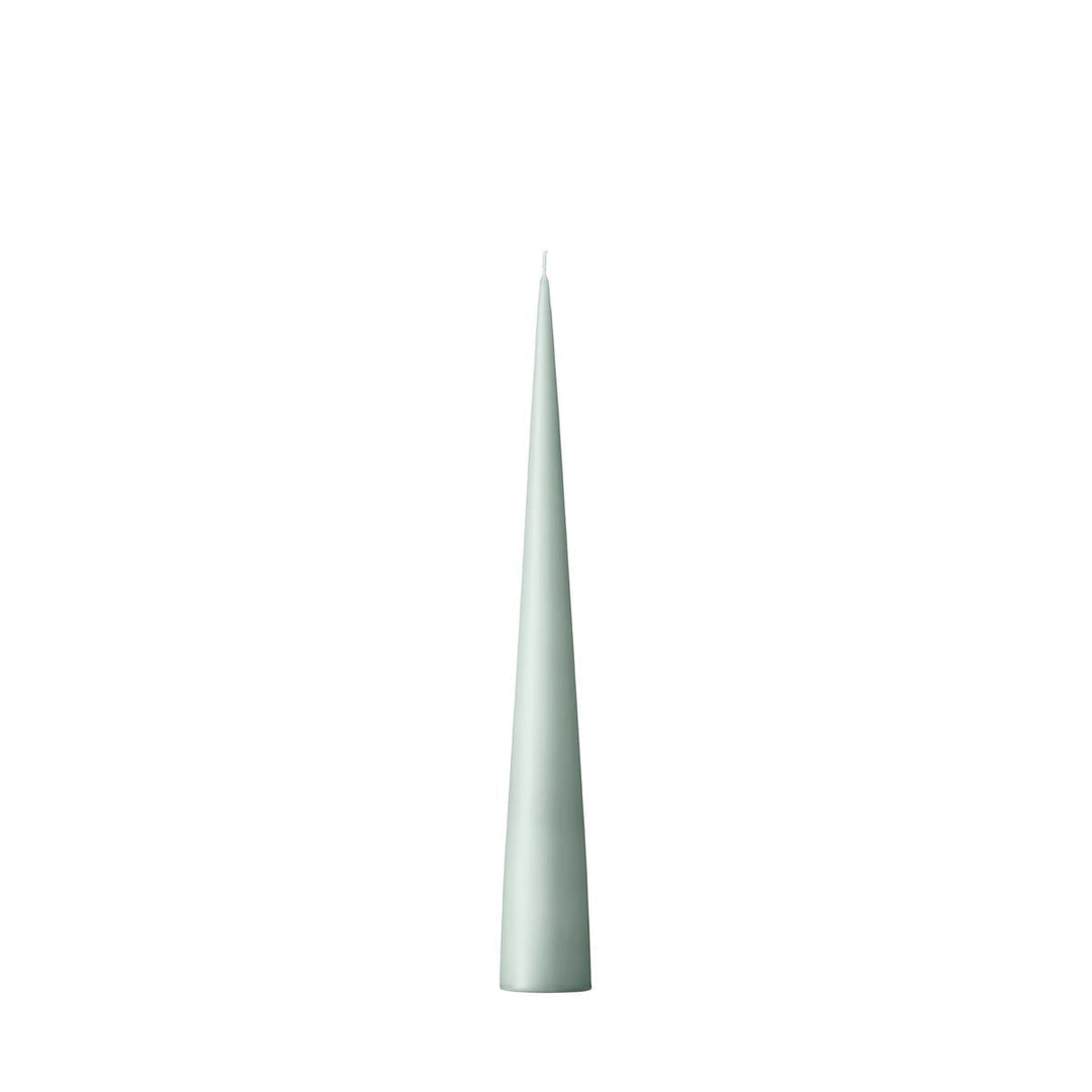ester &amp; erik Kegelkerze Grey Green Nr. 67