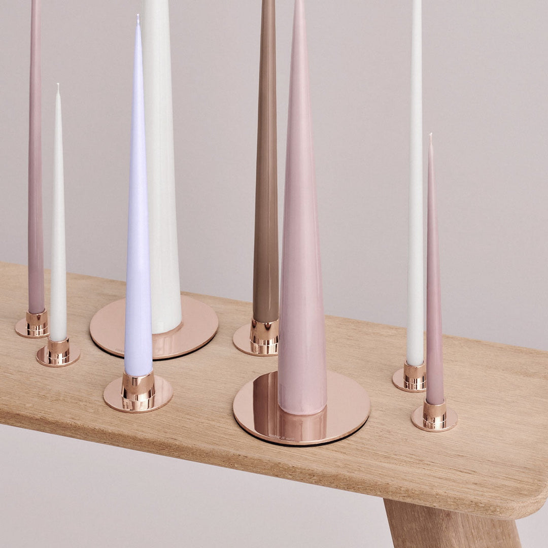 Ester &amp; Erik Kerzenhalter rosegold Mini klein