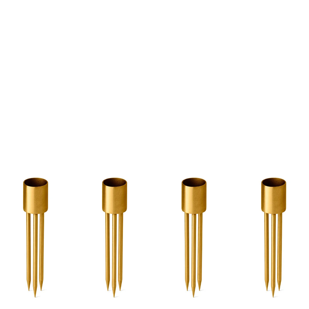 Ester &amp; erik Steckkerzenhalter Set gold small 4-teilig 211-90