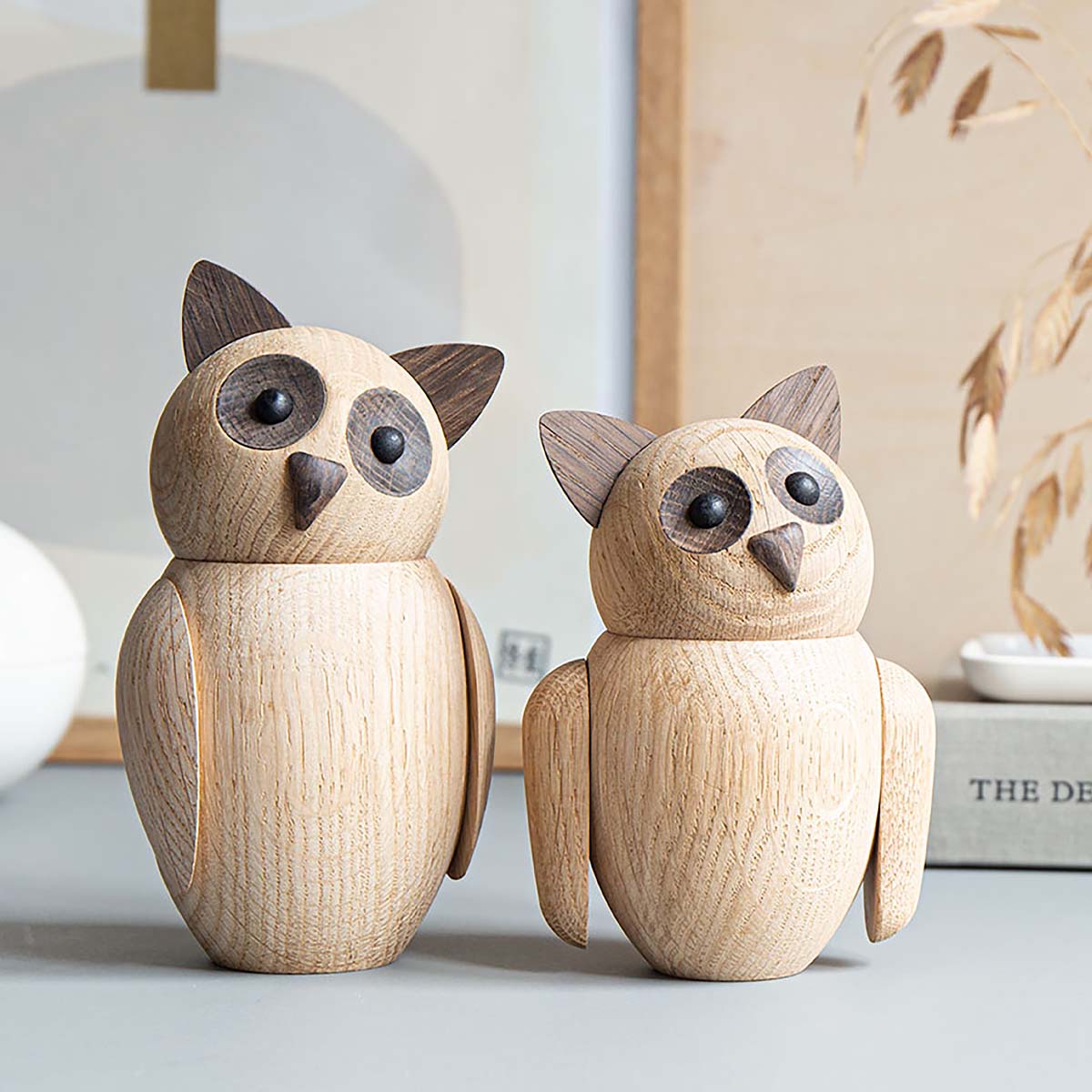 Eule ArchitectMade Holz Bubo