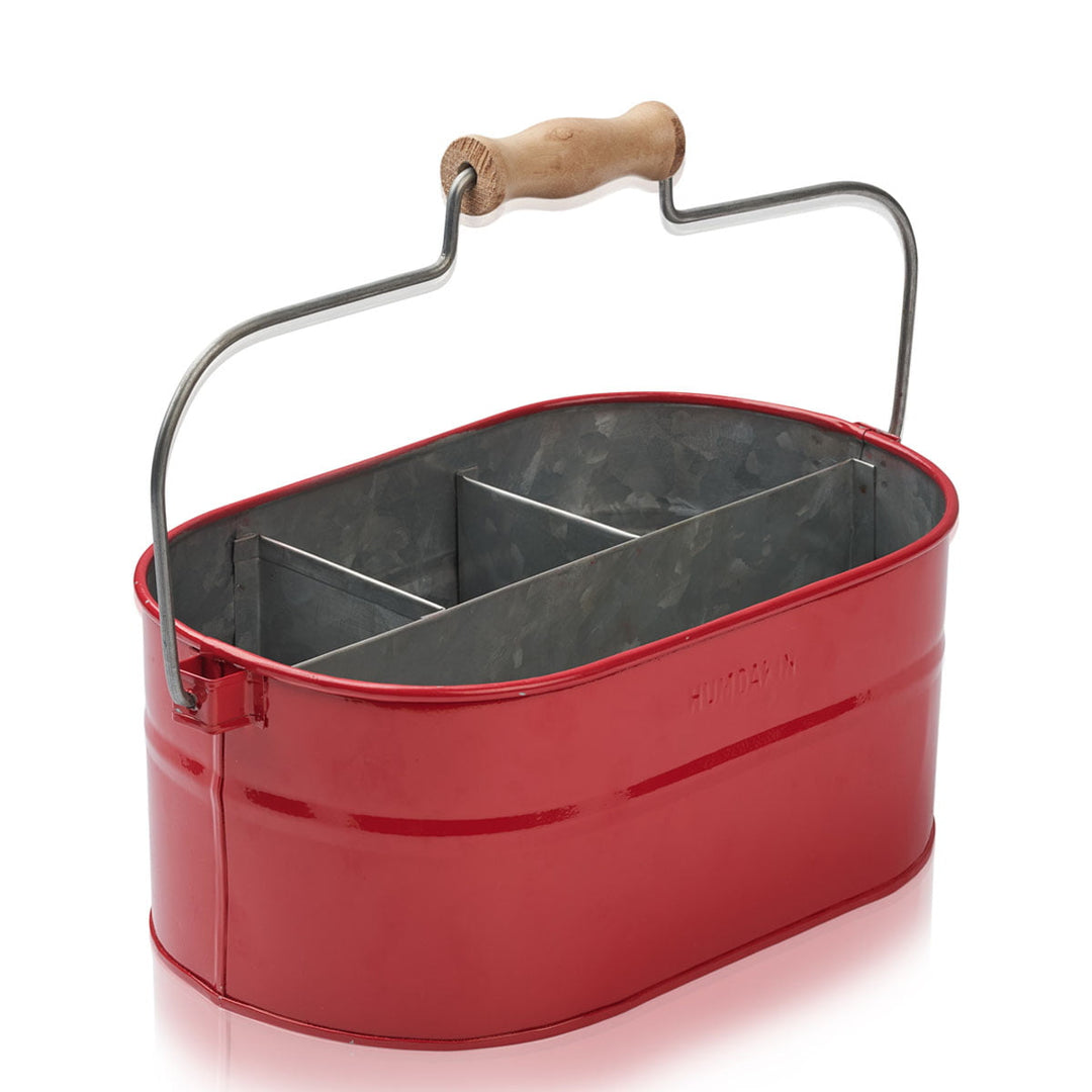 Humdakin Utensiienbehälter rot 490