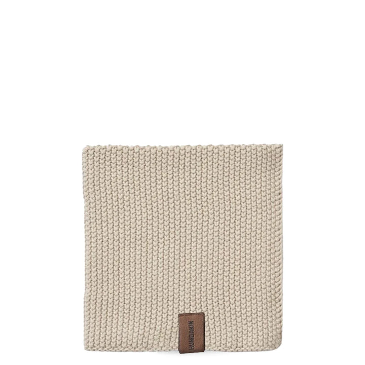 Humdakin Gestrickter Spüllappen beige light stone