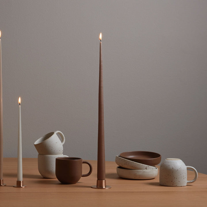 Kerzenhalter Ester &amp; Erik rosegold matt