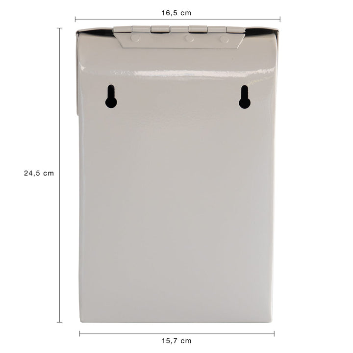 Kinderbriefkasten Metall beige