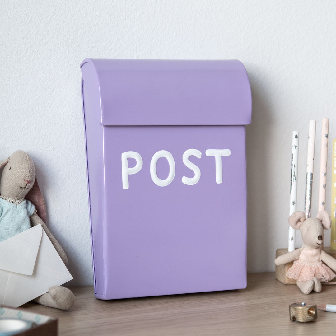 Kinderbriefkasten Lila