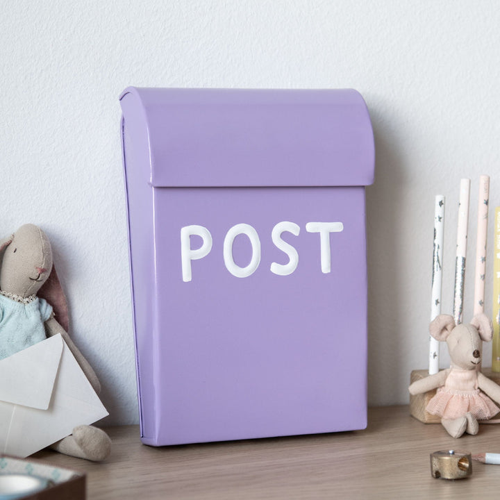 Kinderbriefkasten Lila