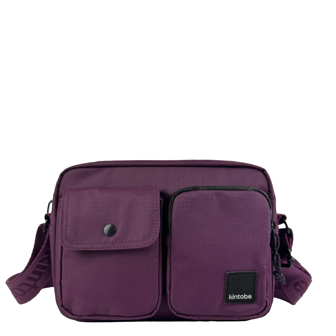 kintobe - Umhängetasche MILES - Deep Aubergine