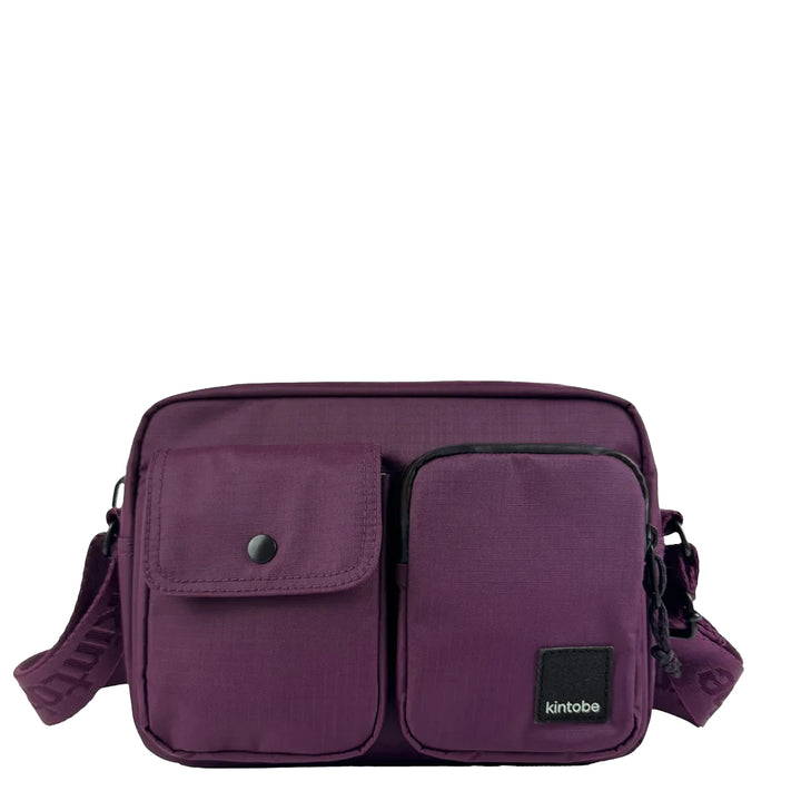 kintobe - Umhängetasche MILES - Deep Aubergine