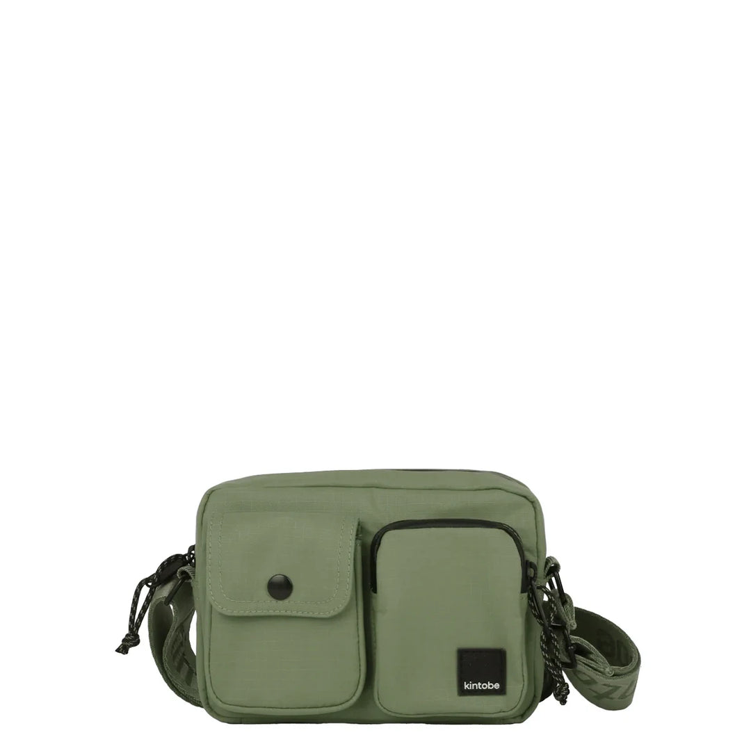 Kintobe Umhängetasche Miles Grün Olive Leaf