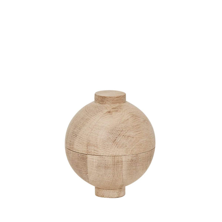 Kristina Dam Wooden Sphere Aufbewahrung Eiche Ø 12 cm