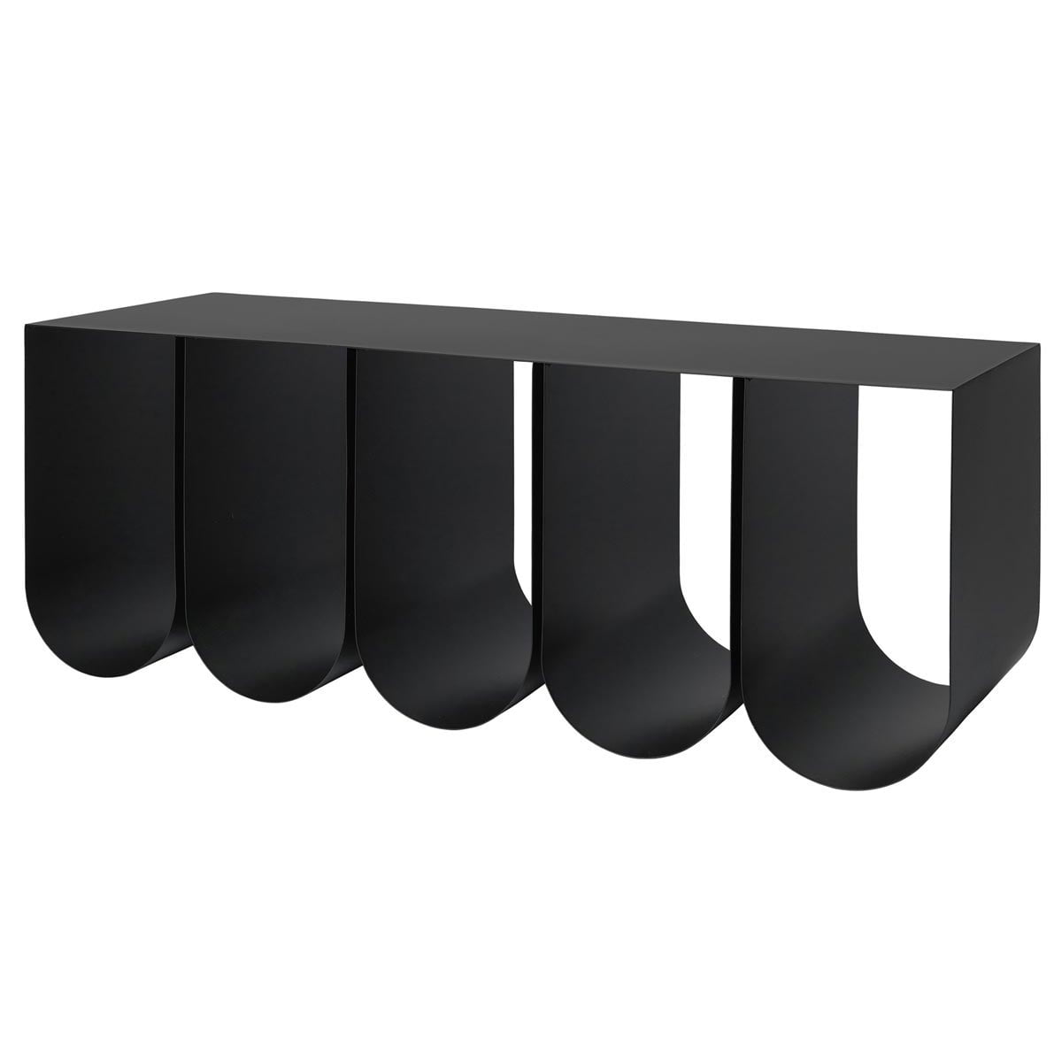 Kristina Dam Curved Bench schwarz