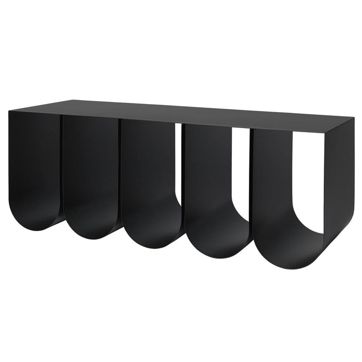 Kristina Dam Curved Bench schwarz