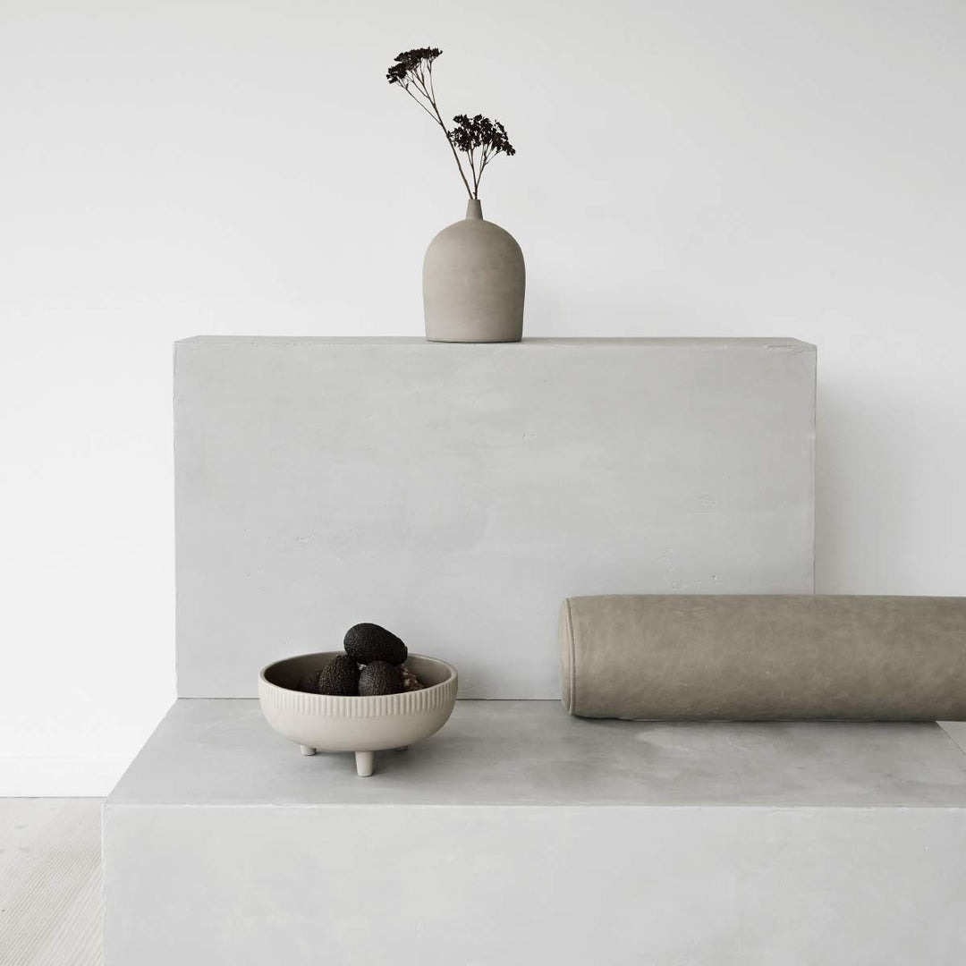 Kristina Dam Studio - Bowl Grey Engobe - M