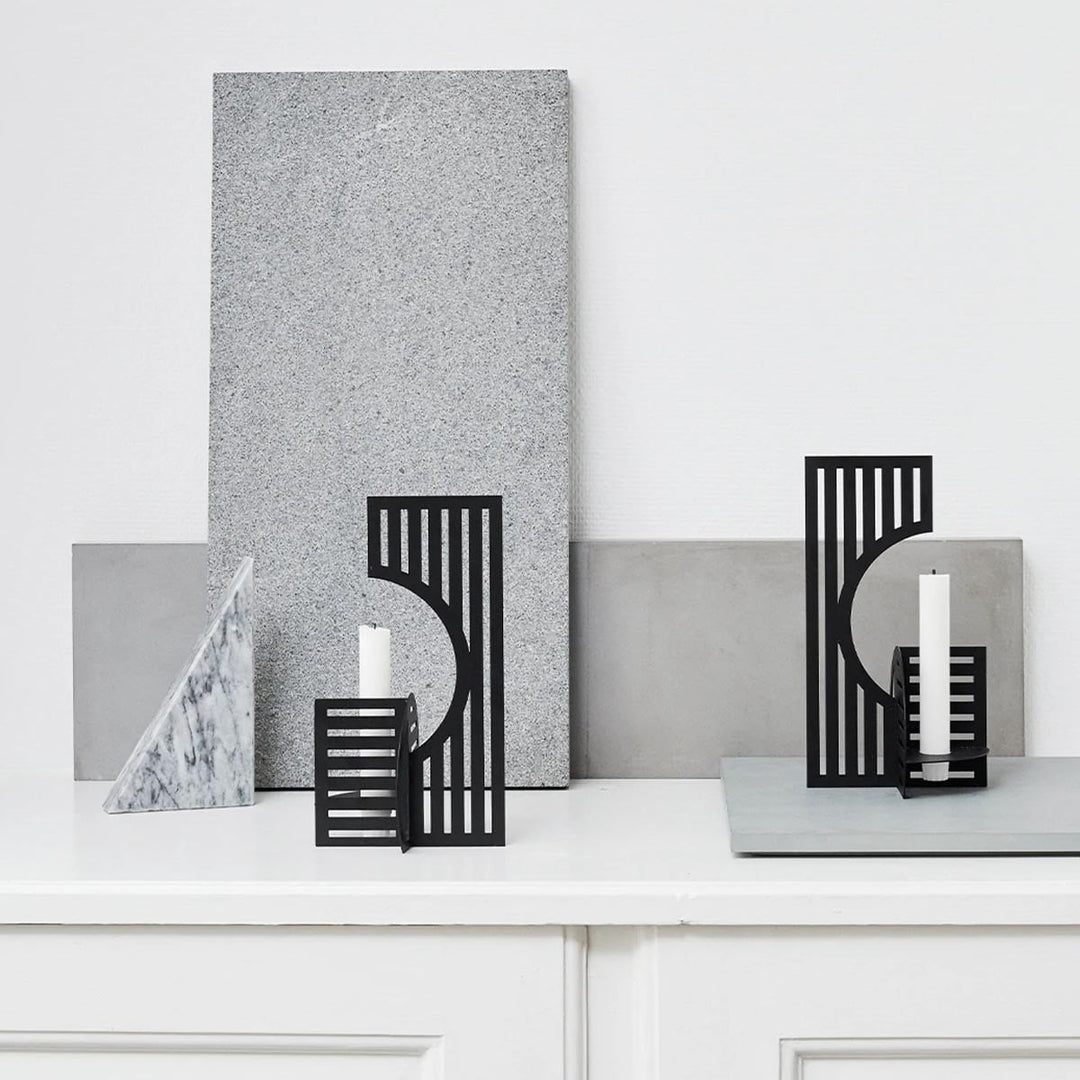 Kristina Dam Dash Kerzenhalter schwarz