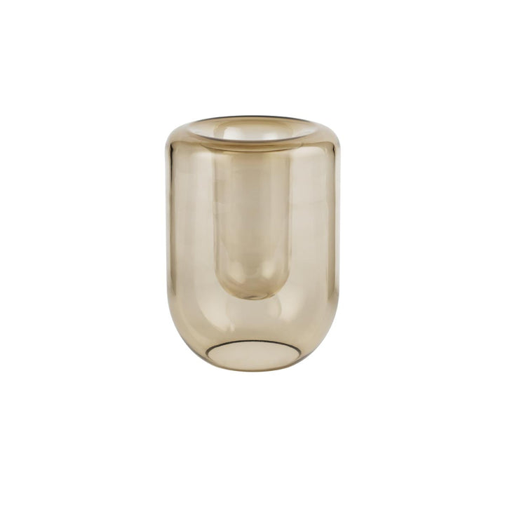 Kristina Dam Vase Opal Brown Topas Large | groß 20 cm