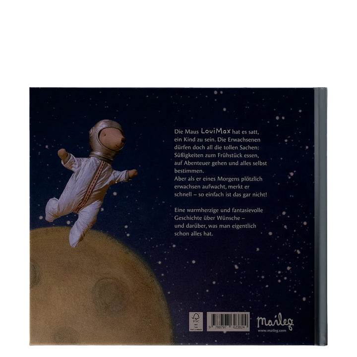 Maileg Buch LouiMax Träume vom Erwachsensein Dorthe Mailil 19-5002-02