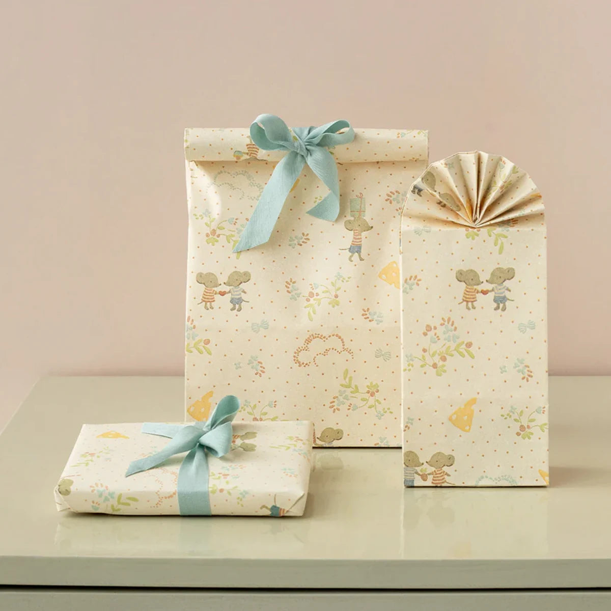 Maileg Geschenktüte Geschenkpapier Have a mice day