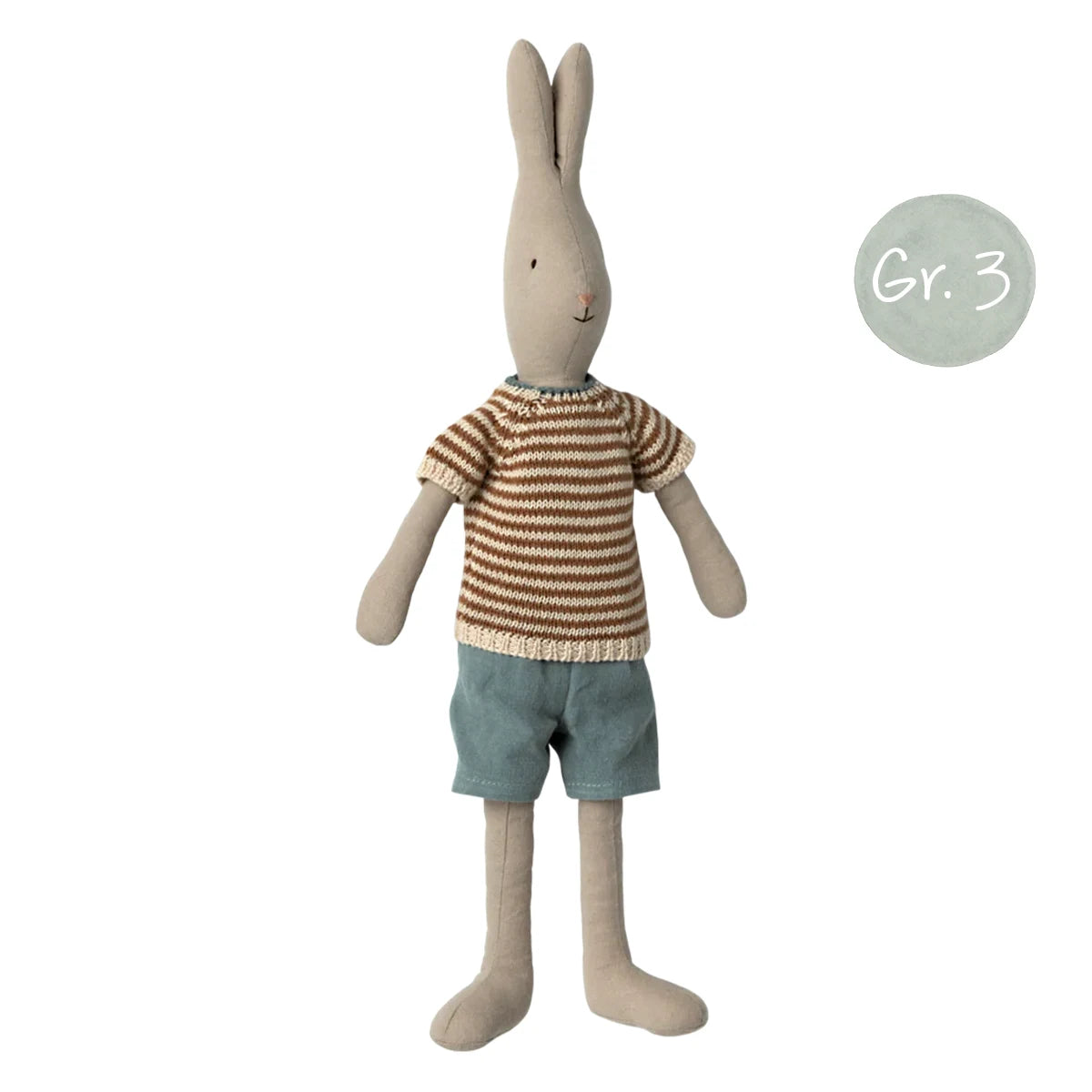 Maileg Hase Größe 3 Gestricktes Hemd Hose 16-3305-00